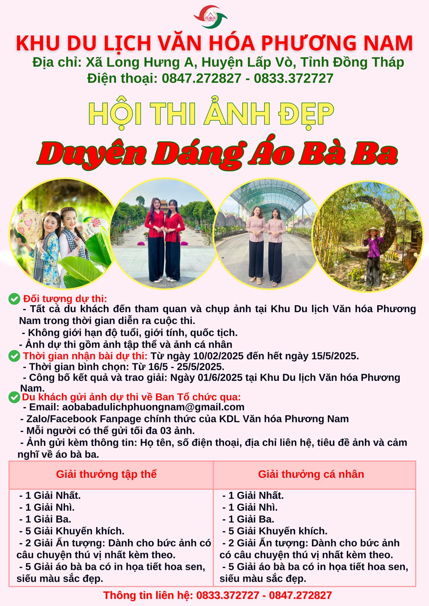 Hội Thi Ảnh Đẹp Duyên Dáng Áo Bà Ba